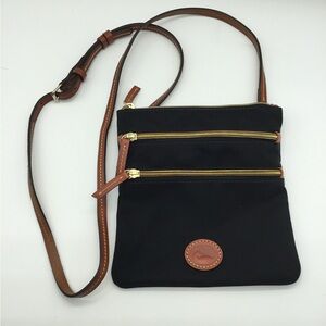 Dooney & Bourke Nylon North South Triple Zip Crossbody
